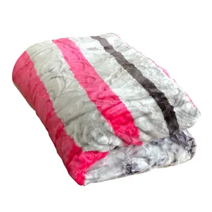 پتو طرح شکوفه دو نفره سایز 240x220 سانتی متر