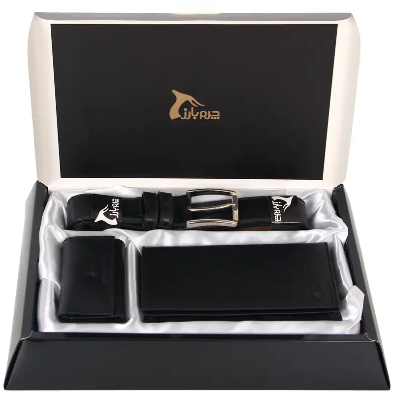 ست هدیه مردانه چرم بارز مدل DS1