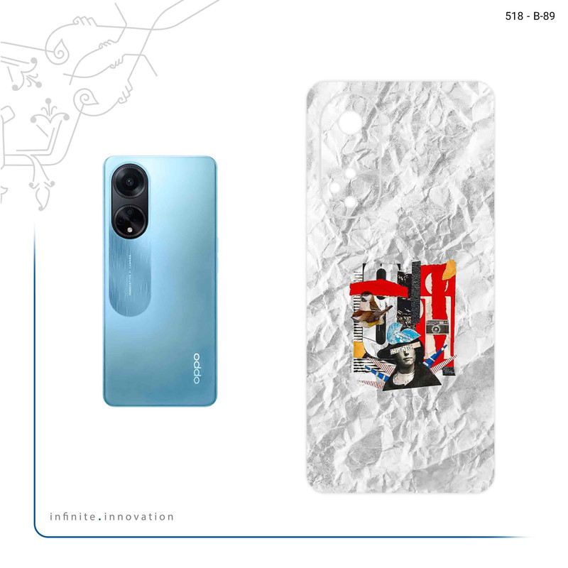 برچسب پوششی ماهوت مدل Collage of Surrealism 2 مناسب برای گوشی موبایل اپو A98