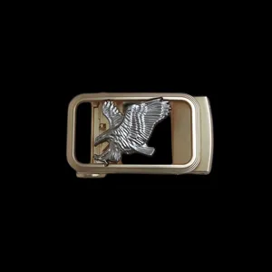 سگک کمربند مردانه مدل ریلی کد EAGLE 6006