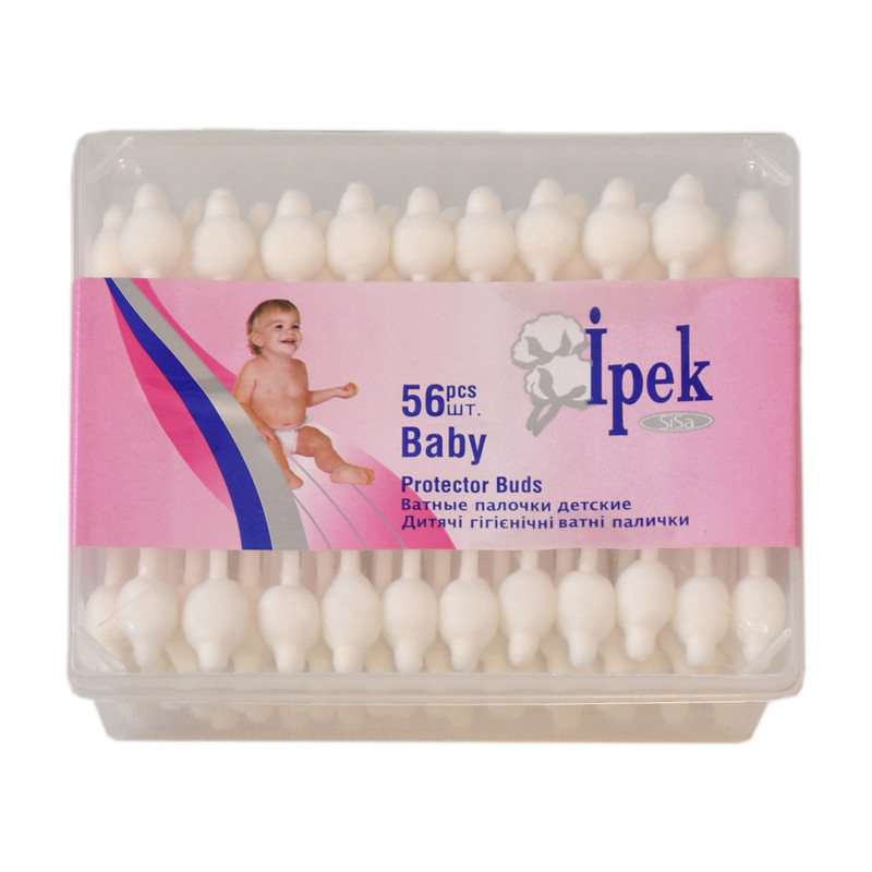 گوش پاک کن کودک ایپک مدل H0012 بسته 56 عددی