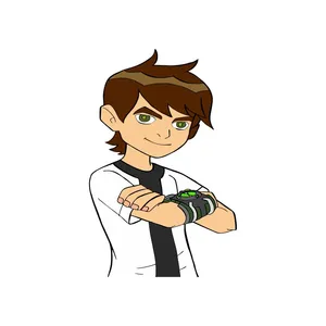 استیکر چوبی کودک مدل بن تن کد 002