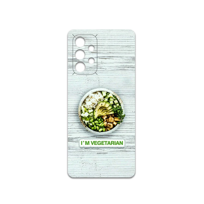برچسب پوششی ماهوت مدل Im-vegetarian مناسب برای گوشی موبایل سامسونگ Galaxy A53 5G