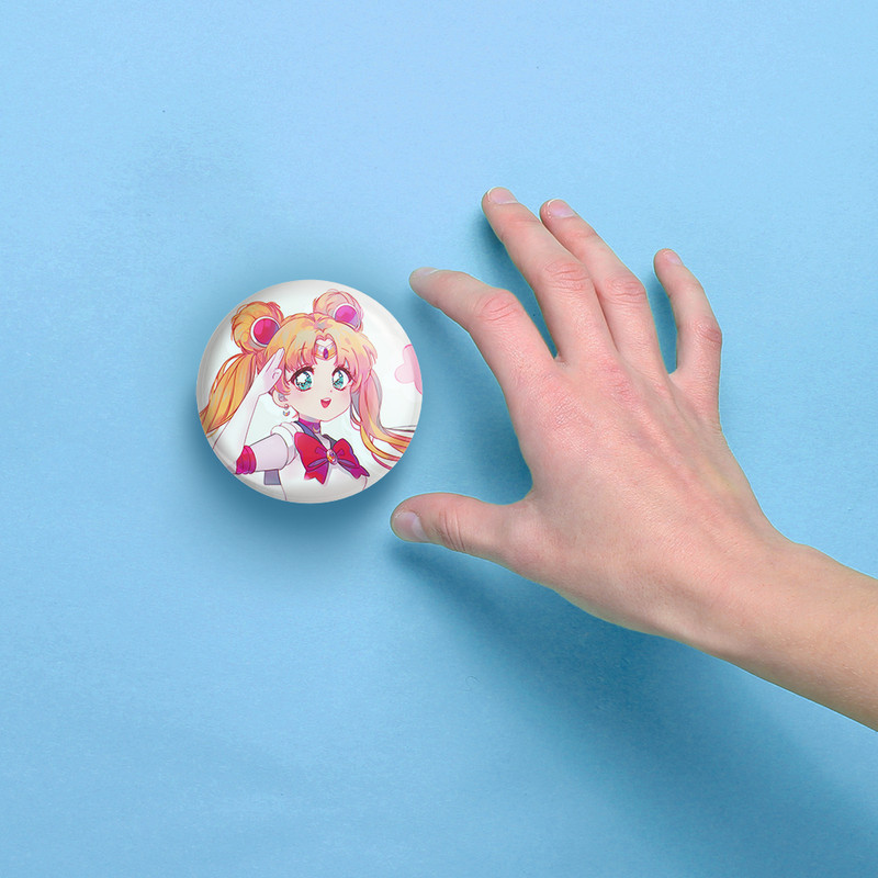 آینه جیبی خندالو مدل اوساگی تسوکینو انیمه سیلور مون Sailor Moon کد 17430 آینه جیبی خندالو مدل اوساگی تسوکینو انیمه سیلور مون Sailor Moon کد 17430