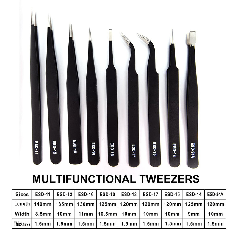 پنس پریسایز مدل ESD-11 سایز 5.5 اینچ