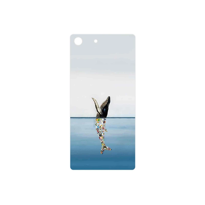برچسب پوششی ماهوت مدل Collage of Sea Trash مناسب برای گوشی موبایل سونی Xperia M5