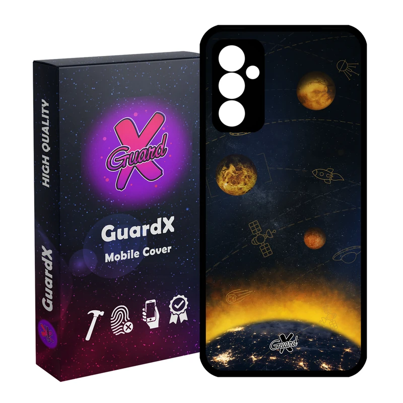 کاور گارد ایکس طرح Galaxy مدل Glass10166 مناسب برای گوشی موبایل سامسونگ Galaxy A54 / A54 5G