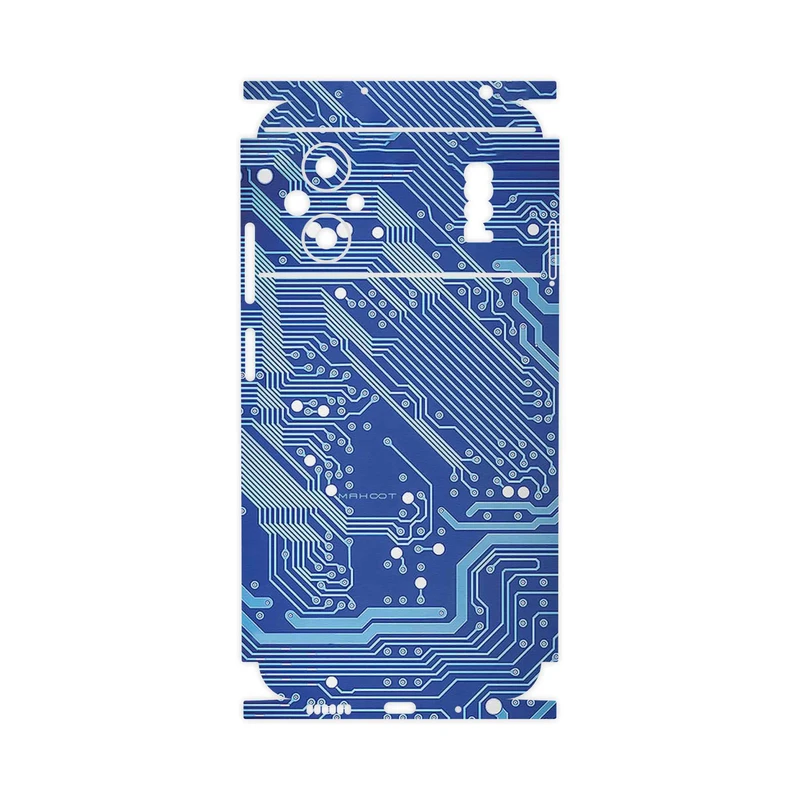 برچسب پوششی ماهوت مدل Blue_Printed_Circuit_Board-FullSkin مناسب برای گوشی موبایل شیائومی Poco M5