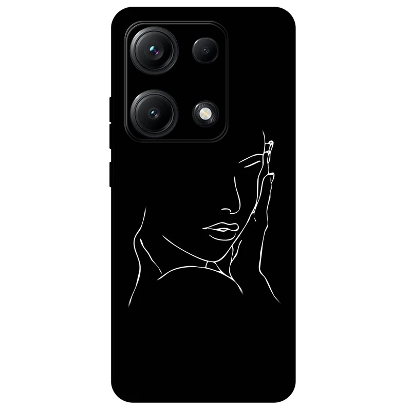 کاور مگافون طرح دخترانه مدل 8153 مناسب برای گوشی موبایل شیائومی Redmi Note 14S