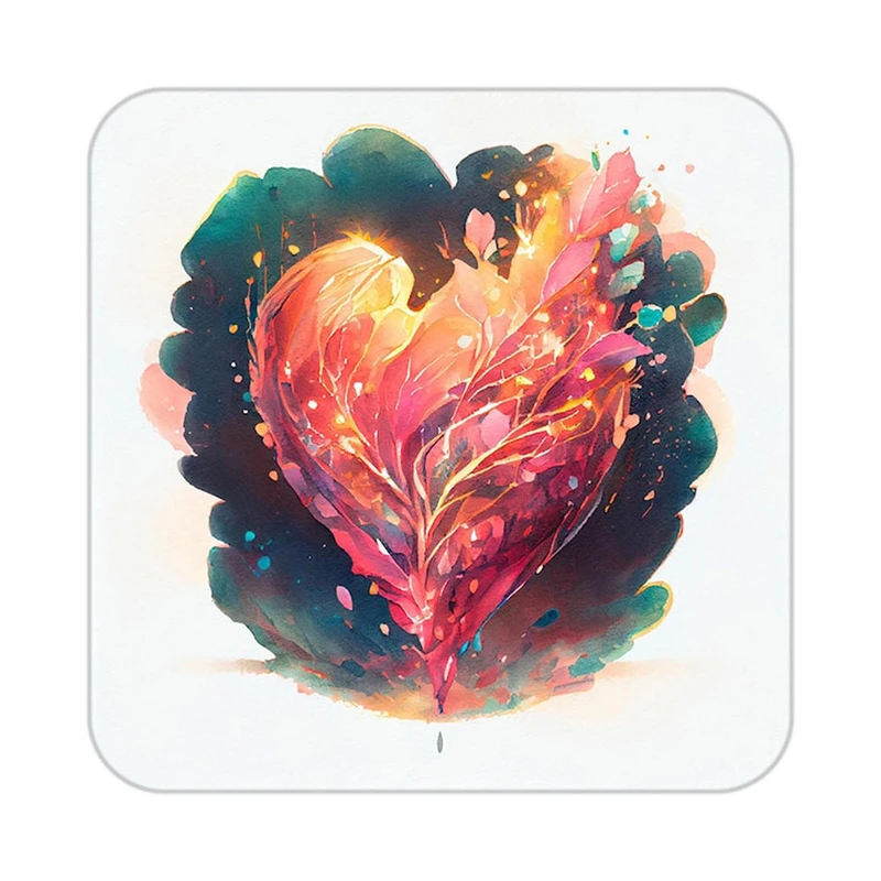 زیر لیوانی کاکتی مدل عاشقانه کد mp12992