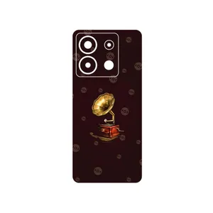MAHOOT Gramophone Nostalgia Cover Sticker for Xiaomi Redmi Note 13 Pro 5G