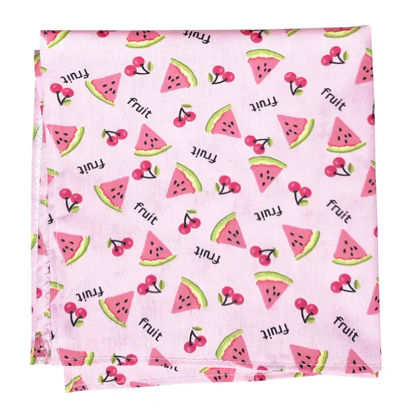 دستمال آشپزخانه طرح هندوانه و گیلاس مدل KTA100802