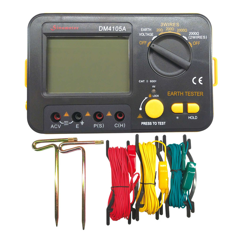 ارت سنج سینومتر مدل DM4105A ارت سنج سینومتر مدل DM4105A