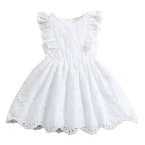 سارافون دخترانه مدل خامه دوزی