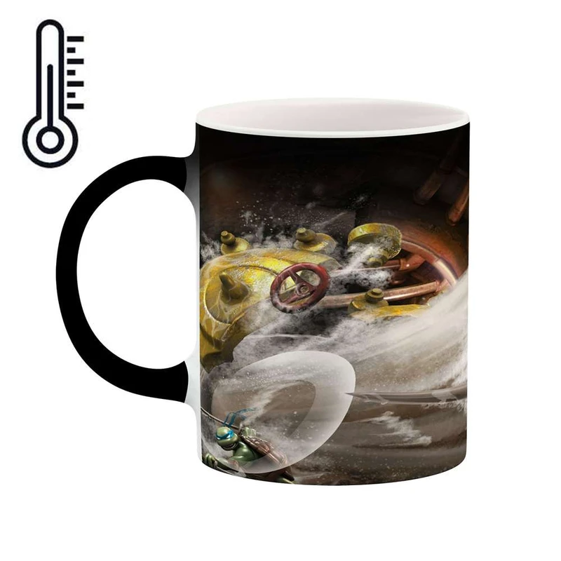 ماگ حرارتی کاکتی مدل انیمیشن لاک پشت ها نینجا کد mgh10556