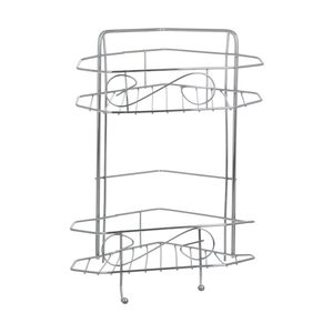 نقد و بررسی قفسه حمام شکیبا مدل H Corner Chrome 2 توسط خریداران