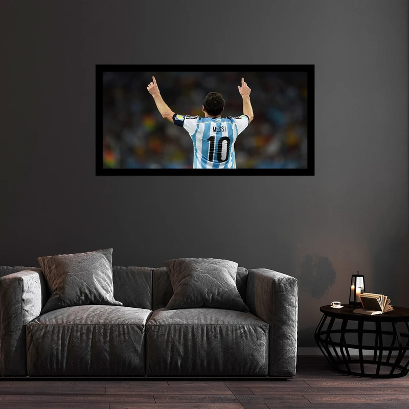 تابلو بکلیت طرح بازیکن فوتبال لیونل مسی مدل B-S4703