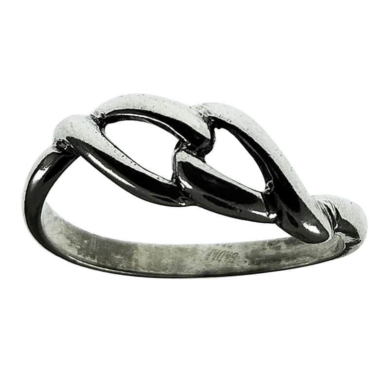 انگشتر نقره زنانه سلین کالا مدل زنجیر کد 185