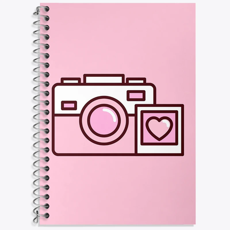 دفتر نت موسیقی 50 برگ خندالو طرح دوربین عکاسی کد N2060