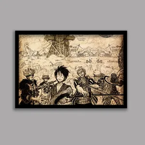 تابلو مدل انیمه وان پیس One Piece کد LA-G10498-2