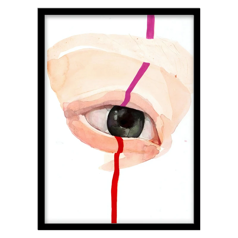 تابلو فورنیمو مدل نقاشی چشم مدرن کد 023B