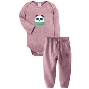 ست بادی و شلوار نوزادی نیل کوک مدل happy panda