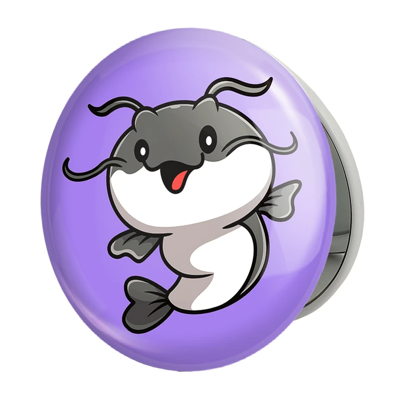 آینه جیبی خندالو طرح حیوانات بامزه پنگوسی مدل تاشو کد 29651