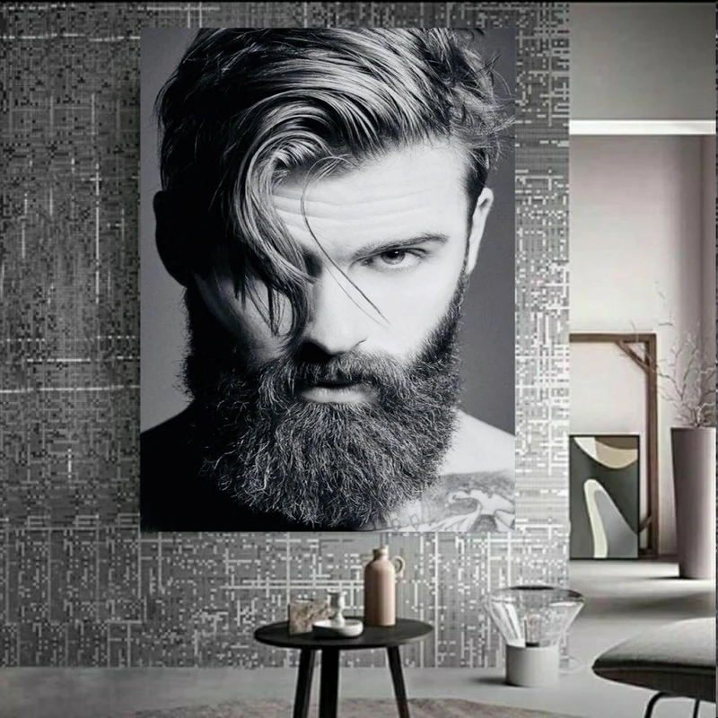 پوستر دیواری طرح آرایشگاه مردانه کد FP10345