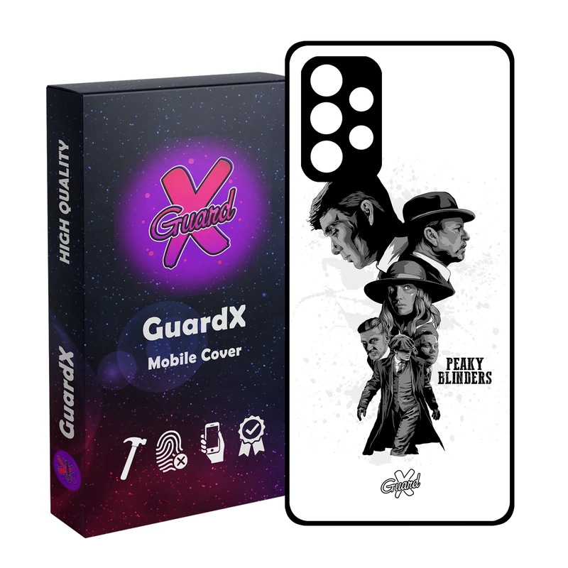 کاور گارد ایکس طرح Peaky Blinders مدل Glass10005 مناسب برای گوشی موبایل سامسونگ Galaxy A73