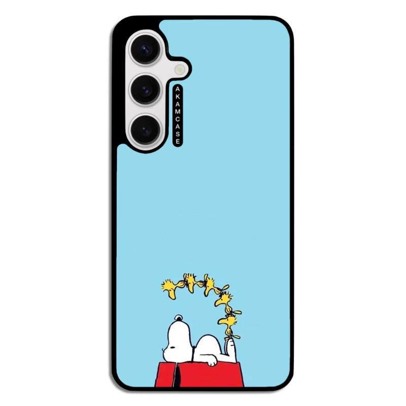 کاور آکام مدل AMC-WSGS24-SNOOPY-30 مناسب برای گوشی موبایل سامسونگ Galaxy S24