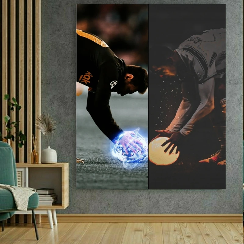  پوستر طرح فوتبالیست ها کد BK1767