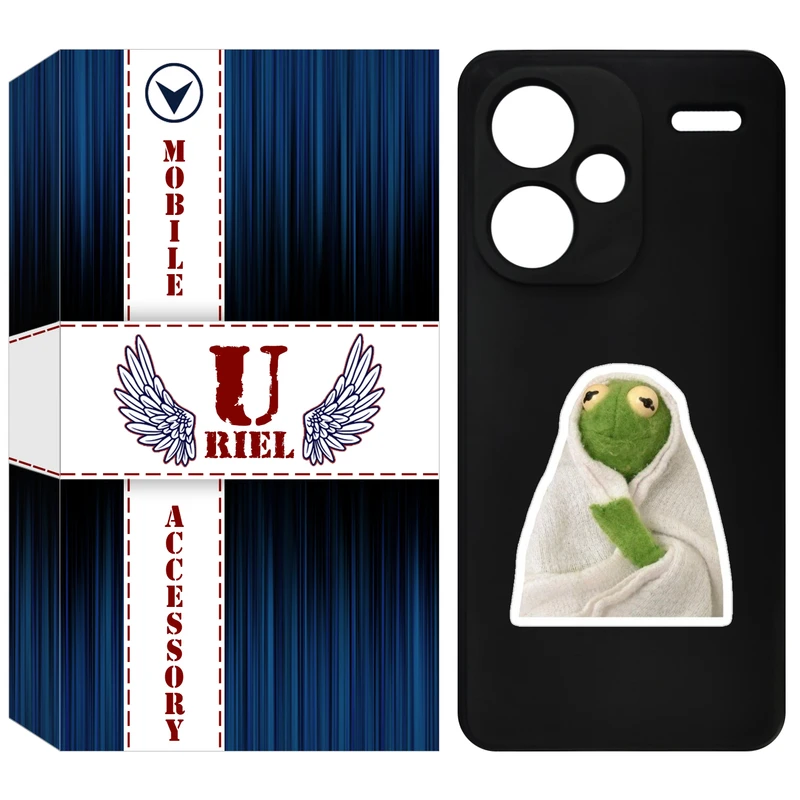 کاور یوریل مدل KSH کد 82 طرح قورباغه مناسب برای گوشی موبایل شیائومی Redmi Note 13 Pro Plus