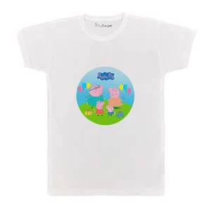 تی شرت بچگانه پرمانه طرح پپا پیگ کد pmt.4741