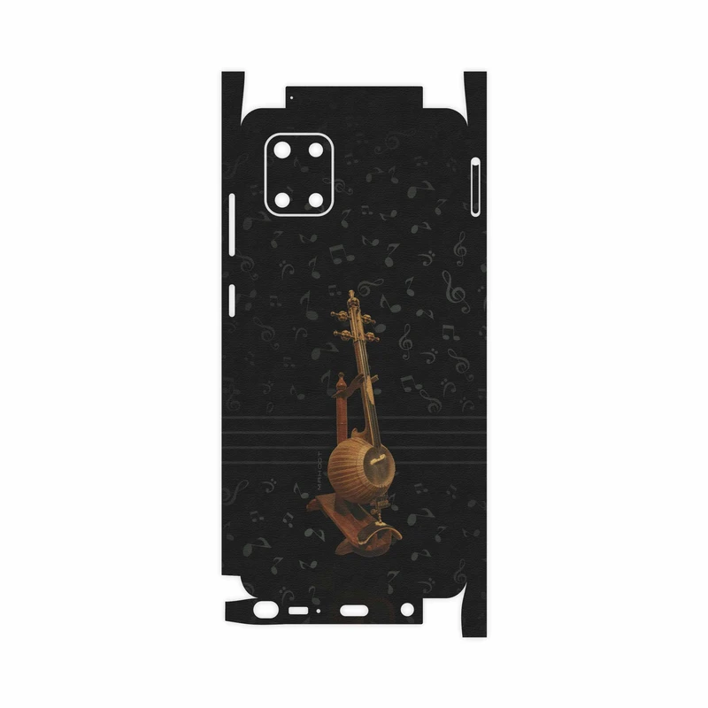 برچسب پوششی ماهوت مدل Persian Fiddle Instrument-FullSkin مناسب برای گوشی موبایل سامسونگ Galaxy Note 10 Lite
