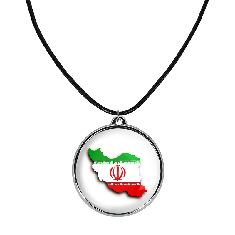 گردنبند خندالو مدل پرچم ایران کد 2050520511