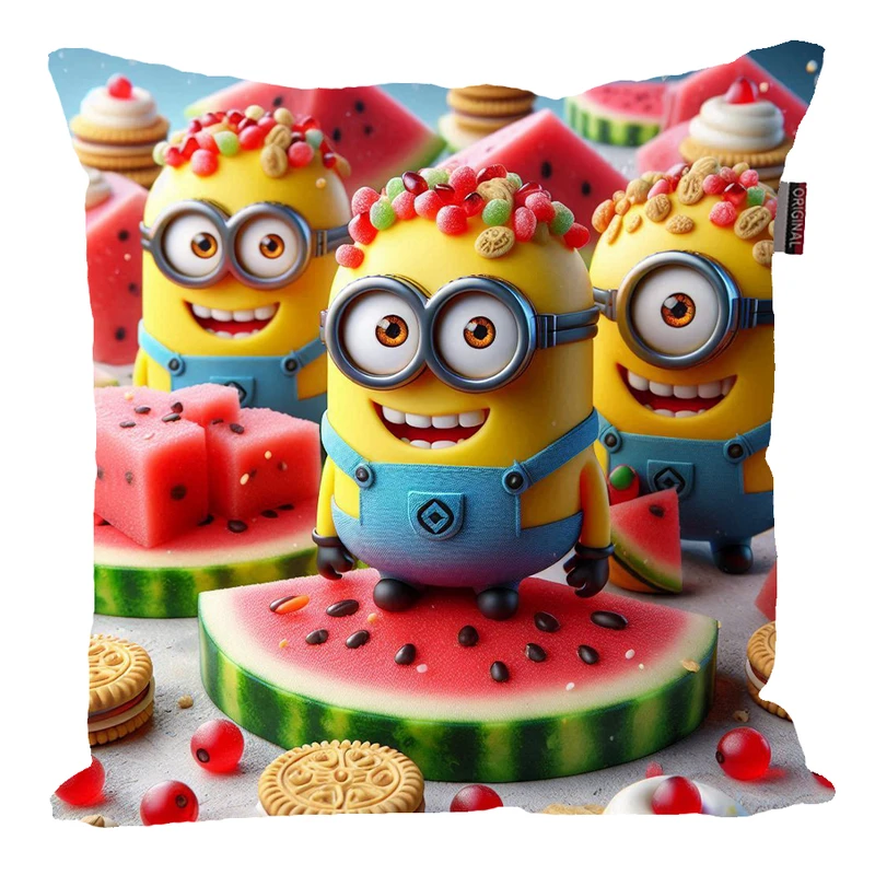 کوسن پاد آفرین مدل مینیون ها طرح شب یلدا کد 198