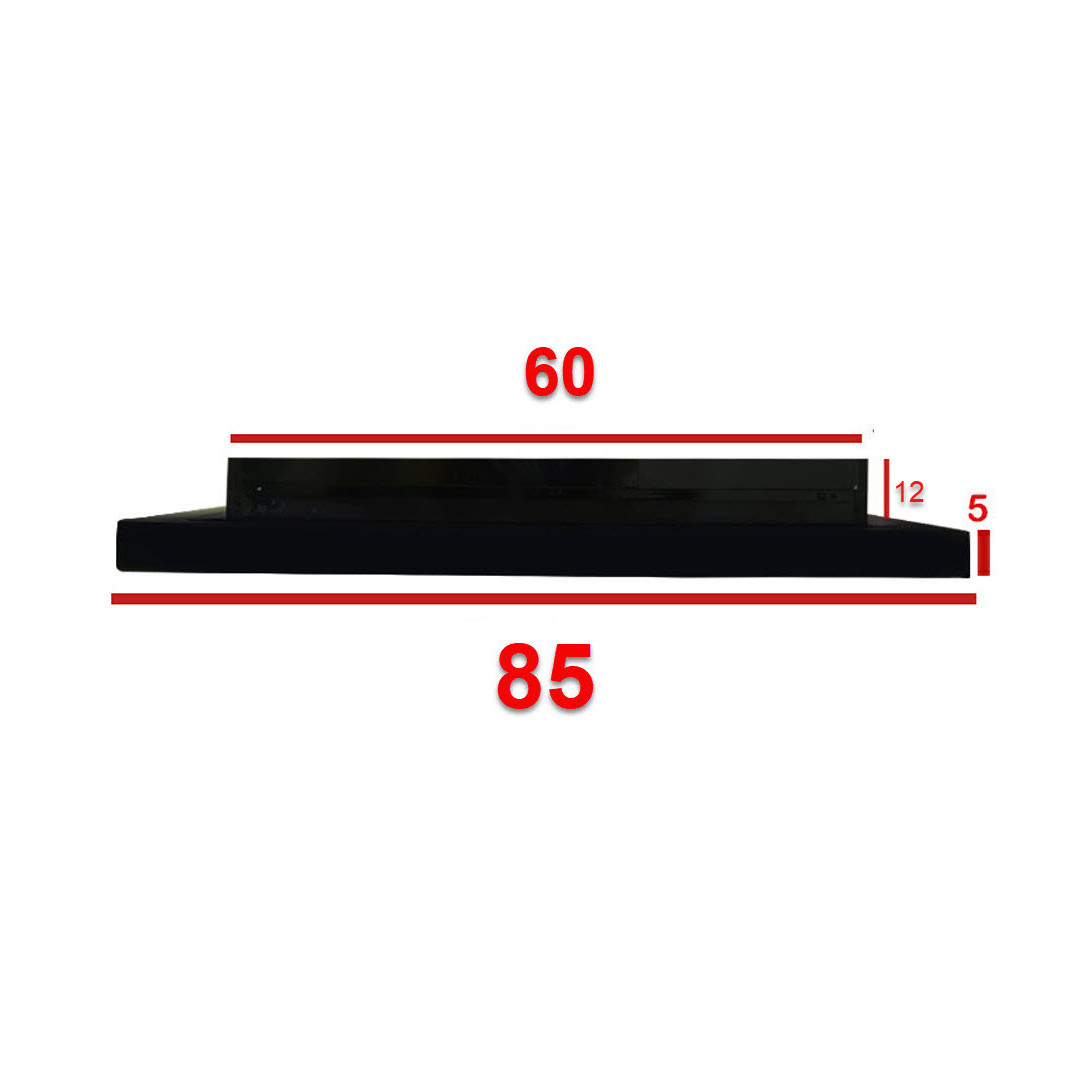 شومینه دیواری برقی شومینه بیستون مدل H.D_85_L2.bs