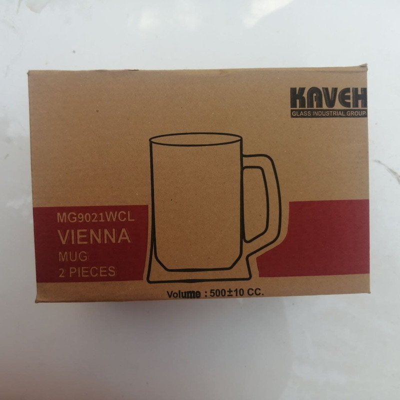 ماگ بلور کاوه مدل وینا بسته 2 عددی ماگ بلور کاوه مدل وینا بسته 2 عددی