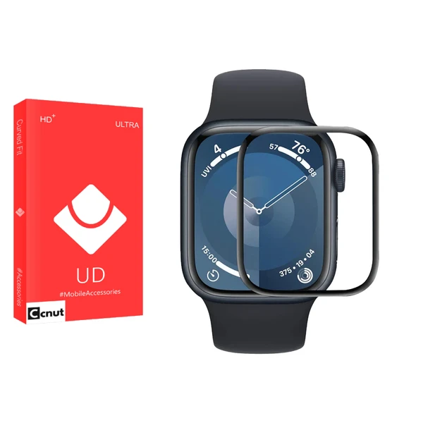 محافظ صفحه نمایش کوکونات مدل PMMA مناسب برای ساعت هوشمند اپل Series10-42mm