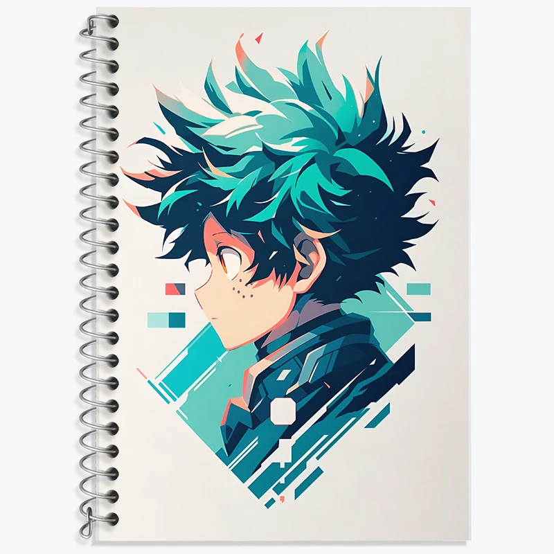 دفتر نت موسیقی 50 برگ خندالو طرح انیمه آکادمی قهرمان من کد F5634