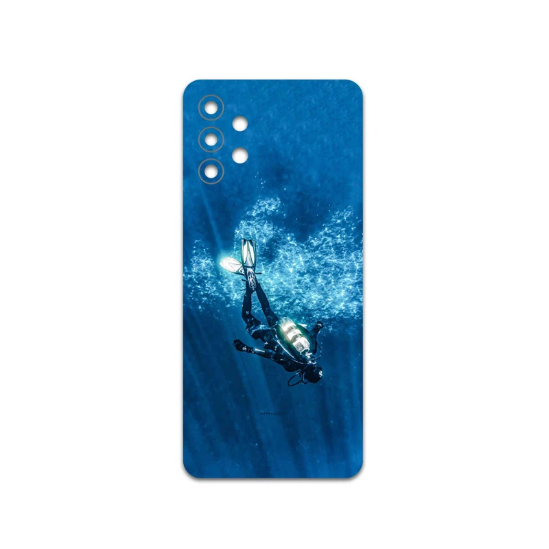 برچسب پوششی ماهوت مدل Scuba-Diving مناسب برای گوشی موبایل سامسونگ Galaxy M32 5G