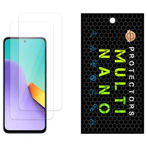 Multi Nano X-S2N Model Transparent Screen Protector Suitable For Xiaomi Redmi Note 12R Mobile Phone Pack Of 2