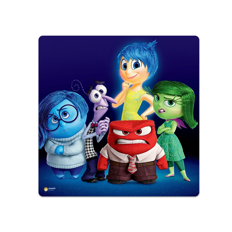 ماوس پد هومرو مدل NX195 طرح انیمیشن Inside Out سایز 40x40 سانتی‌متر