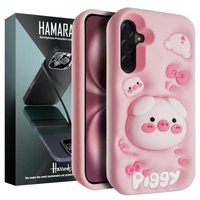 کاور هاروتز مدل Piggy مناسب برای گوشی موبایل سامسونگ Galaxy A17 / A26