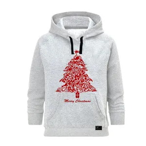 هودی زنانه مدل christmas کد J150 رنگ طوسی