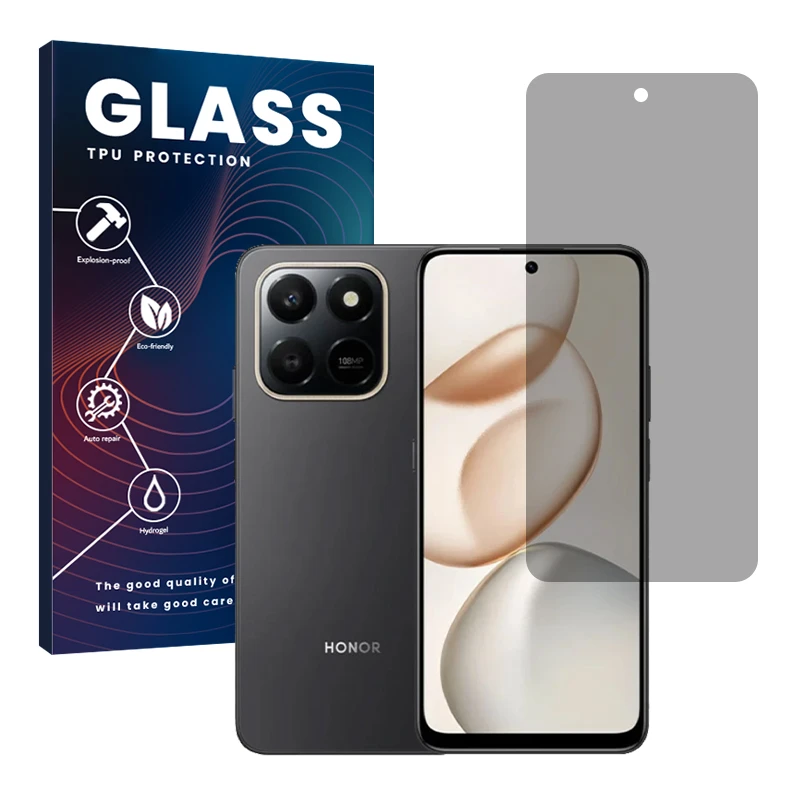 محافظ صفحه نمایش حریم شخصی گلس مدل Resistant مناسب برای گوشی موبایل آنر X7d