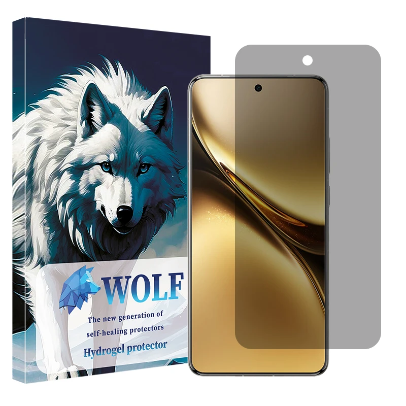 محافظ صفحه نمایش حریم شخصی ولف مدل Tough مناسب برای گوشی موبایل ویوو X200 Pro