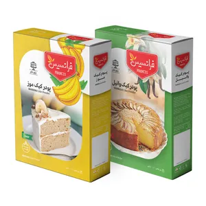  پودر کیک وانیل و موز فرانسیس - 500 گرم مجموعه 2 عددی