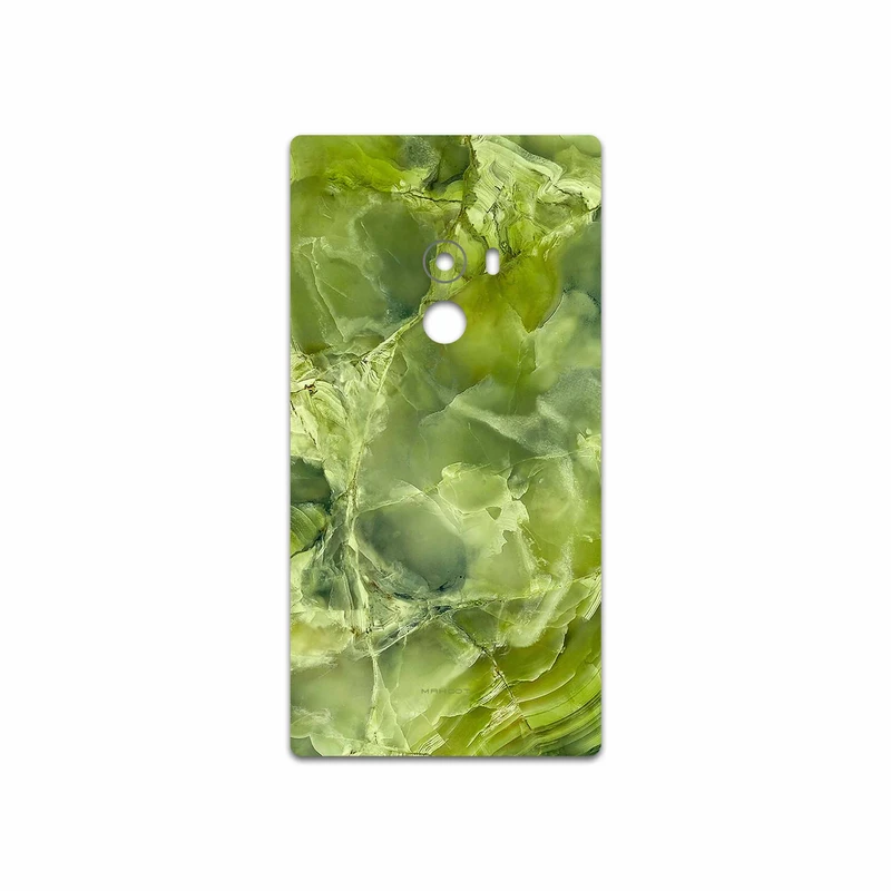 برچسب پوششی ماهوت مدل Green Crystal Marble مناسب برای گوشی موبایل شیائومی Mi Mix