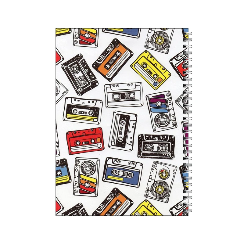 دفتر مشق 50 برگ بامبیلیپ طرح نوار کاست کد 2833969